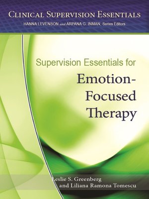 cover image of Supervision Essentials for Emotion-Focused Therapy